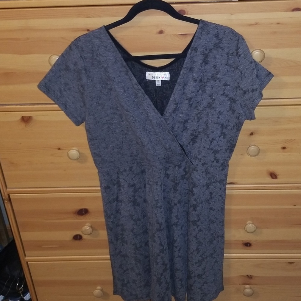 Derek Heart Plus Skater Dress